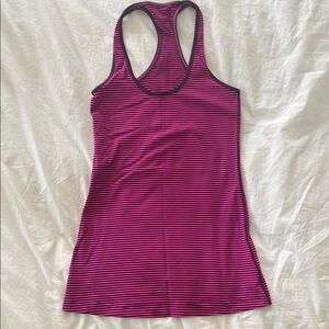 Lululemon Athletica Fitted Pink Tank Top